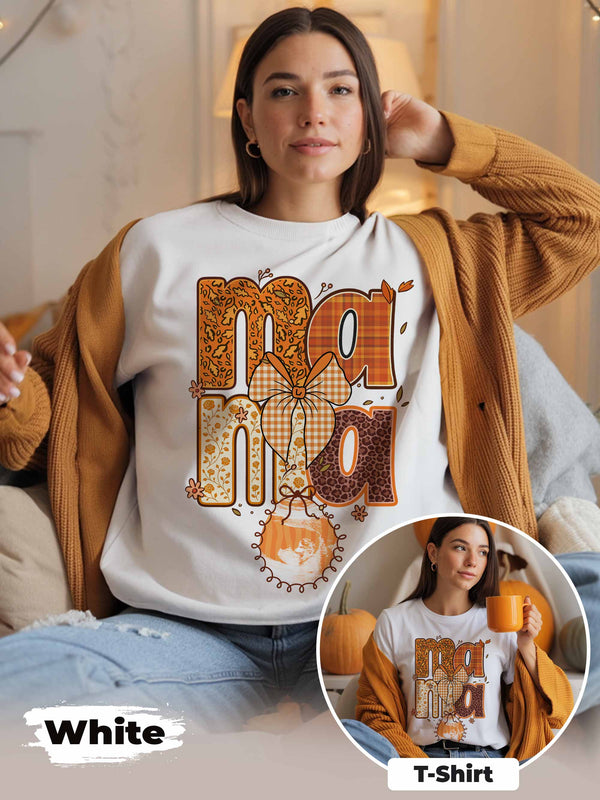 Mama Sweatshirt – Custom Ultrasound Photo | Personalized Pregnancy Announcement Gift
